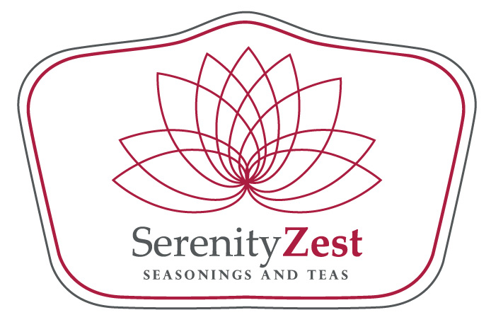 Serenity Zest Seasonings Lotus Logo